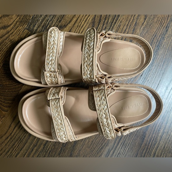 Natural Raffia sandals - Picture 2 of 5